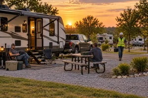 RV park near Riot and AMD in Rockdale